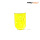 Hi Viz Yellow Led Magnetic Clip dla dzieci